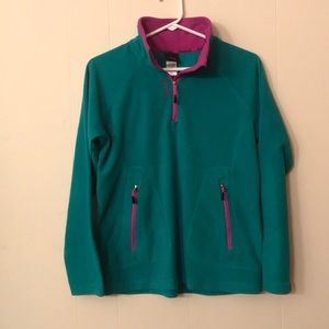 Reebok fleece quarter zip